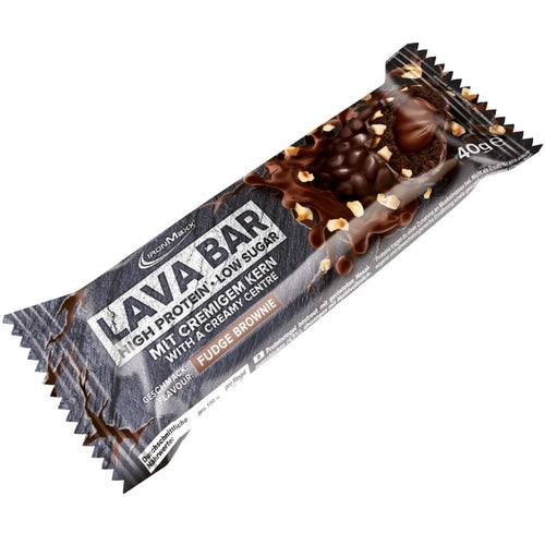 Ironmaxx Lava Bar 18X40G Fudge Brownie