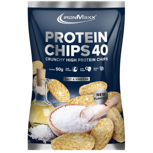 Ironmaxx Protein Chips 40 20X50G Bbq