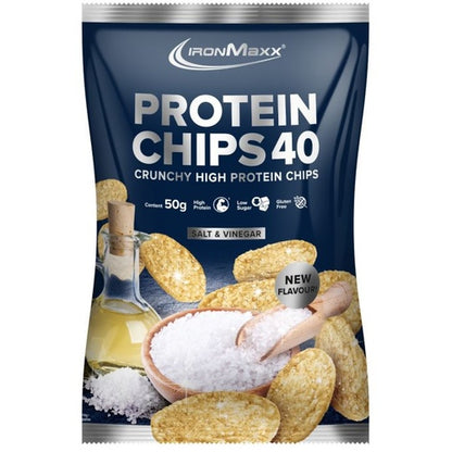 Ironmaxx Protein Chips 40 20X50G Bbq
