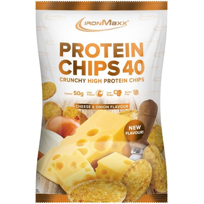 Ironmaxx Protein Chips 40 20X50G Hot Chili
