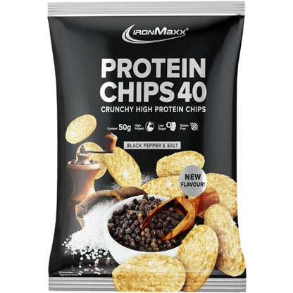 Ironmaxx Protein Chips 40 5X50G Oriental
