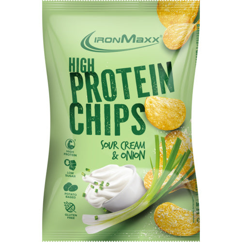 Ironmaxx Protein Chips 40 5X50G Paprika
