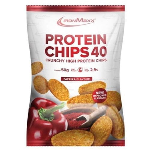 Ironmaxx Protein Chips 40 5X50G Sour Cream Onion