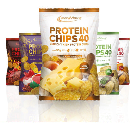 Ironmaxx Protein Chips 40 Probierbox 10X50G
