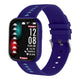 Smartwatch KW-S004 (blau, Silikonband)