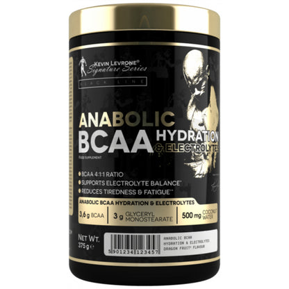 Kevin Levrone Anabolic Bcaa Hydration Electrolytes 375G Dragon Fruit