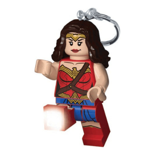 lego dc wonder woman schluesselanhaenger mit taschenlampe