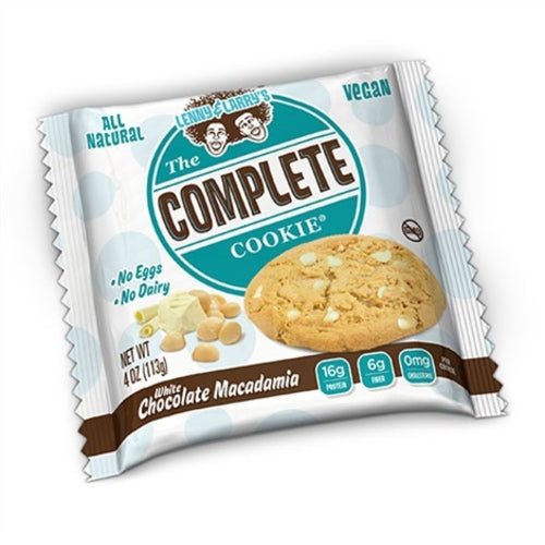 Biscuits complets Lenny Larry 12 x 112 g Chocolat blanc et noix de macadamia