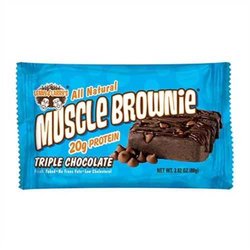 Lenny Larry Muscle Brownie 12X 65G Triple Choc