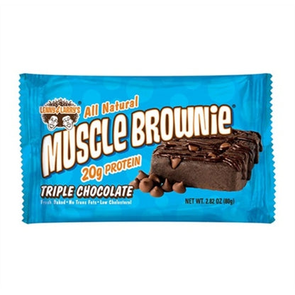 Lenny Larry Muscle Brownie 12X 65G Triple Choc