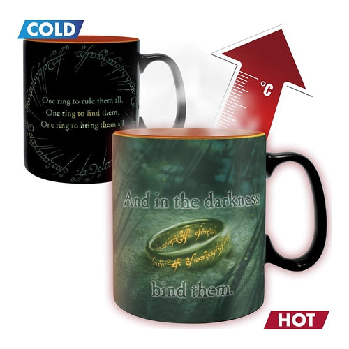 lord of the ring mug heat change 460 ml sauron