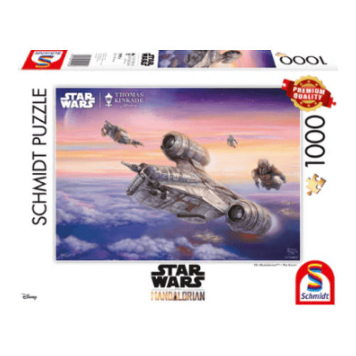 lucas film the mandalorian the escort 1000 teile puzzle