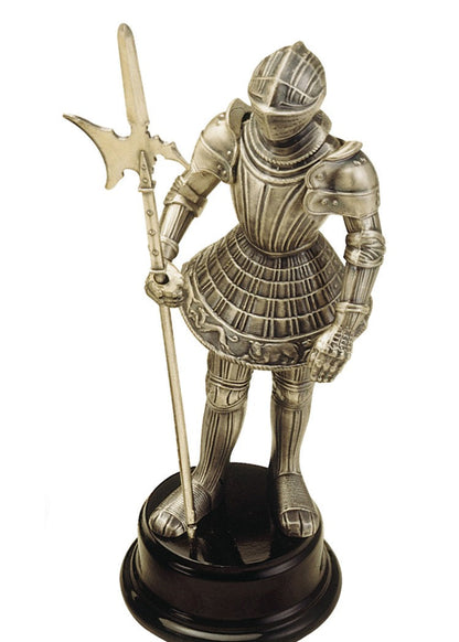 Marto Miniatur Ritterrüstung mit Hellebarde   24 cm