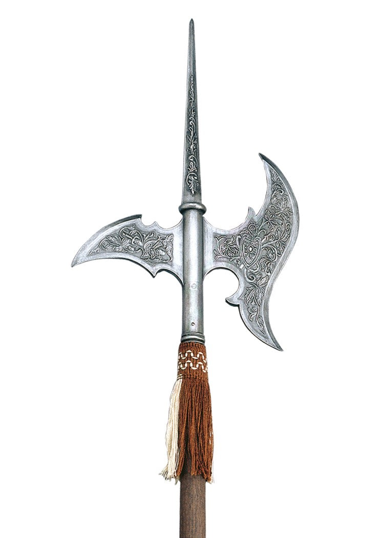 Marto Hellebarde: Historische Prunkwaffe 205 cm