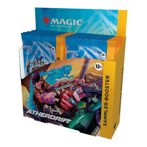magic the gathering aetherdrift collector booster display 12 de