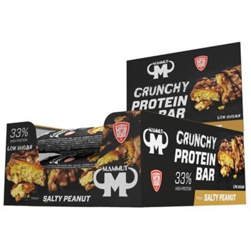 Mammut Crunchy Protein Bar 12X45G Salty Peanut