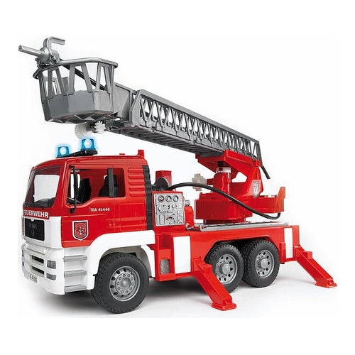 man tga feuerwehr mit drehleiter