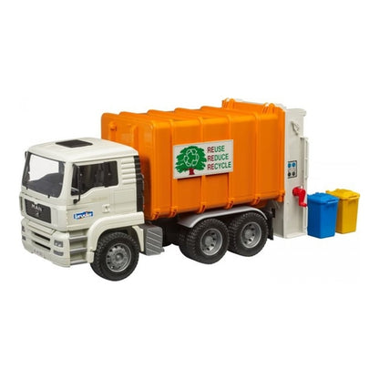man tga hecklader muell lkw