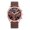 Classic HC6018-45 – Herrenuhr mit Roségold-Gehäuse und Lederarmband
