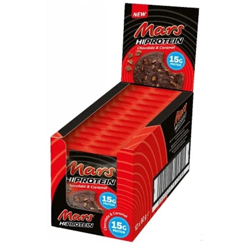 Biscuits Mars riches en protéines 12 x 60 g Chocolat Caramel