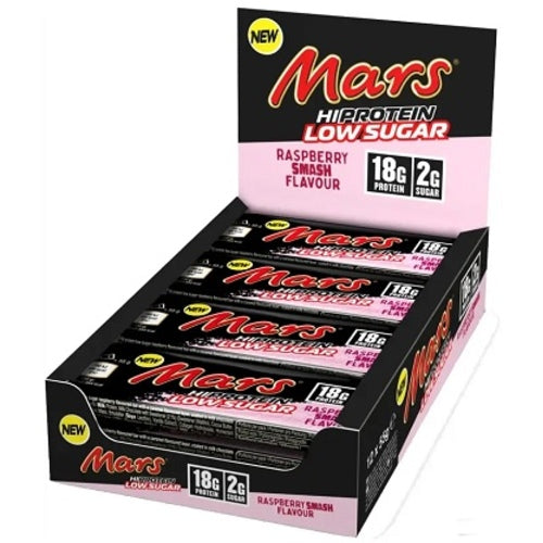 Mars Low Sugar High Protein Bar 12X55G Raspberry Smash Inaktiv
