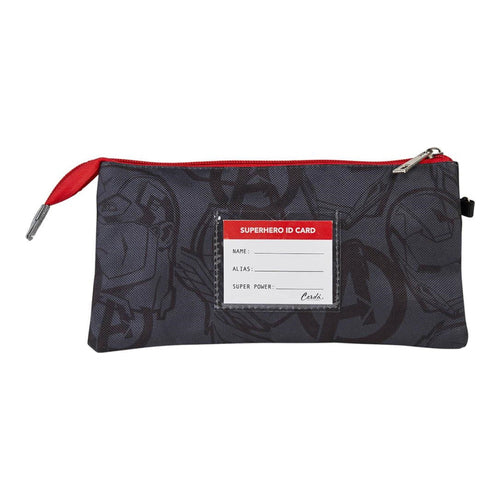 marvel avengers schlampermaeppchen mit 3 faechern