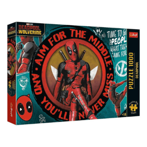 marvel deadpool puzzle premium plus 1000 teile
