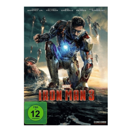 marvel iron man 3 dvd