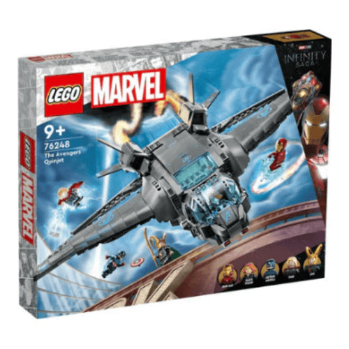 marvel super heroes der quinjet der avengers 795 teile