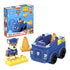 mattel hdj33 mega blocks junior builders paw patrol chase polizeiauto