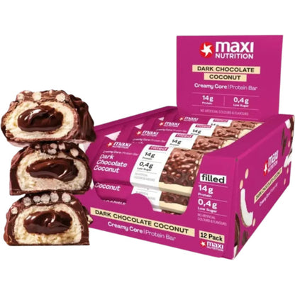 Maxinutrition Creamy Core Protein Bar 12X45G Hazelnut Nougat
