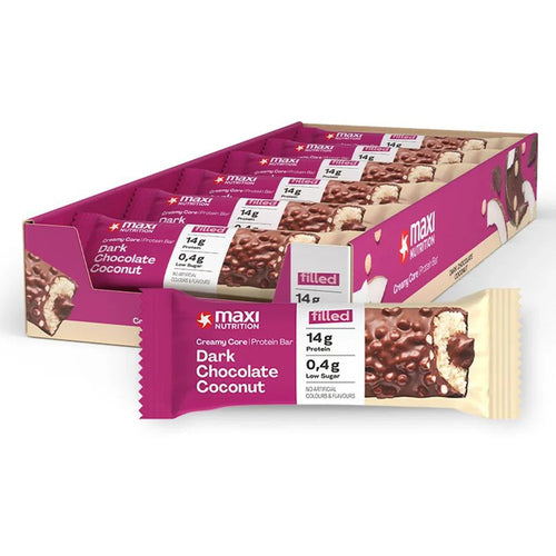 Maxinutrition Creamy Core Protein Bar 12X45G White Chocolate Coconut
