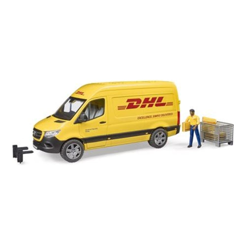mb sprinter dhl mit fahrer und zubehoer