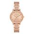 Michael Kors Melissa Pavé Rose Gold Tone Watch