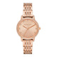 Melissa Pavé Rose Gold-Tone Watch