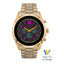 Bradshaw Gen 6 smartwatch in gold tone with pavé