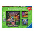 minecraft biomes puzzle 3 x 49 teile