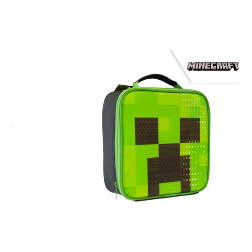 minecraft fruehstueckstasche lunchbag