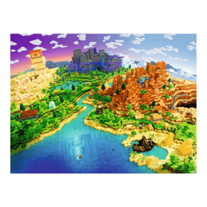 minecraft puzzle 1500 teile