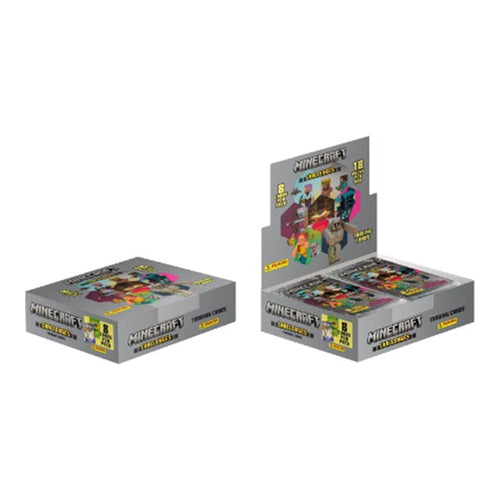 minecraft trading card 4 challenges 18er display