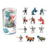 mini ritter kunststoffbehaelter 12 stueck spielfigur