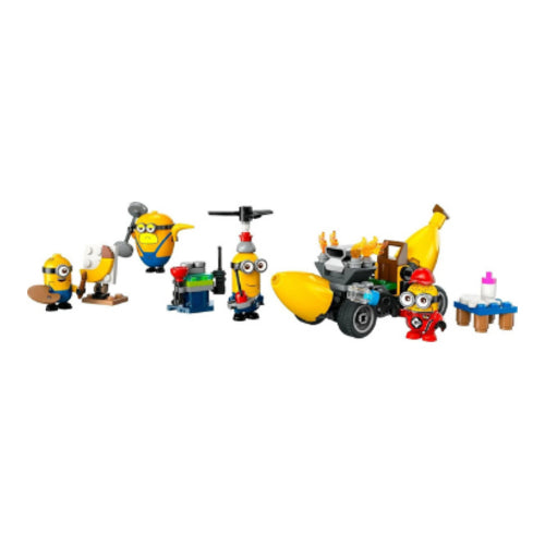 minions despicable 4 75580 minions und das bananen auto 136 teile