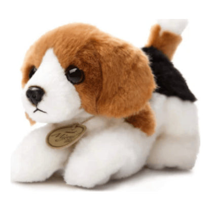 miyoni beagle plueschtier ca 21 cm plueschfigur