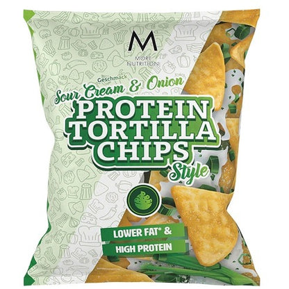More Nutrition Protein Tortilla Chips 6Er Box Sour Cream Onion