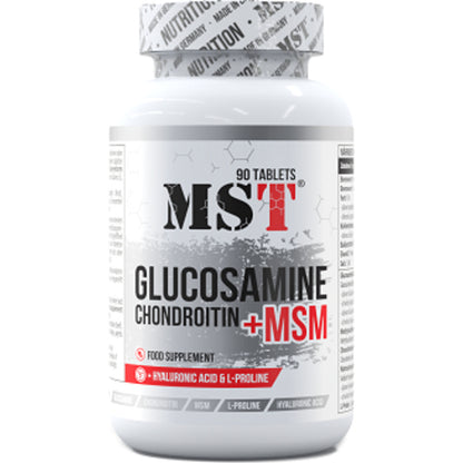 Mst Glucosamine Chondroitine Msm Hyaluron 90 Tabletten