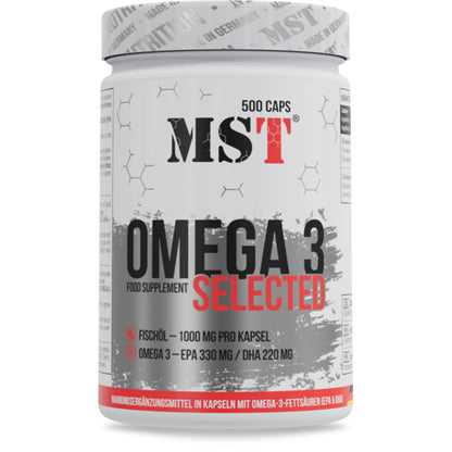 Mst Omega 3 Selected 500 Kapseln
