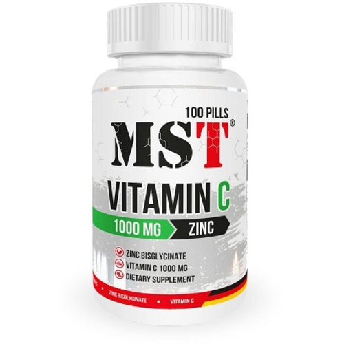 Mst Vitamin C 1000 Zinc 100 Pillen