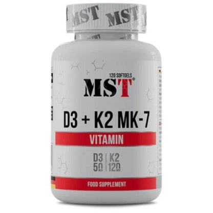 Mst Vitamin D3 K2 Mk 7 120 Kapseln
