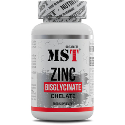 Mst Zinc Chelate Bisglycinate 90 Tabletten