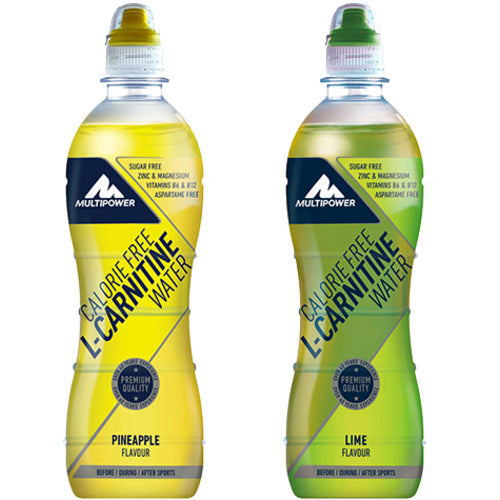 Multipower Calorie Free L Carnitine Water 12X 500Ml Pineapple